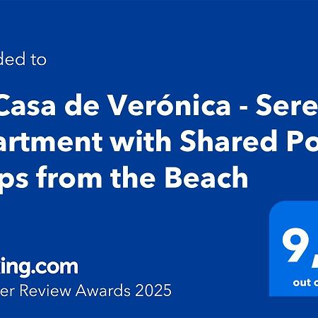 La Casa De Veronica - Serene Apartment With Shared Pool, Steps From The Beach Торевьиа Экстерьер фото