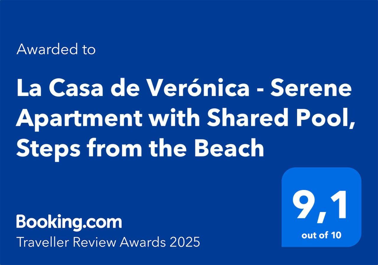 La Casa De Veronica - Serene Apartment With Shared Pool, Steps From The Beach Торевьиа Экстерьер фото